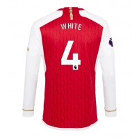 Arsenal Benjamin White #4 Heimtrikot 2023-24 Langarm